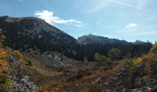 montée au pas de l'ernadant